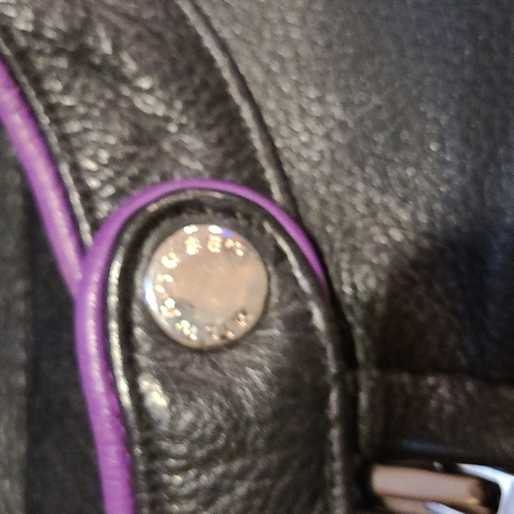 Milwaukee Leather Jacket w/Purple Accents - Picture 5 of 10